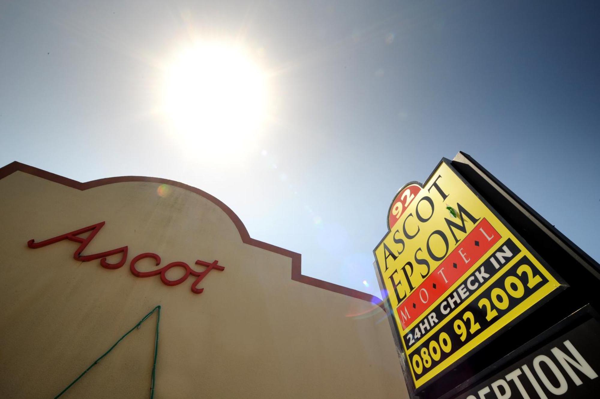 Ascot Epsom Motel Auckland Exterior foto